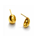 Oval Stud Earrings