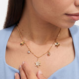 Floral Charm Necklace