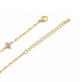 Enchanted Diamond Gold Plated Bracelet