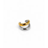 Dual Tone Gold Plated EarCuff