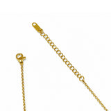 Ocean Blush Gold Plated Necklace