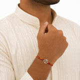 Divine Ganesha Halo Rakhi