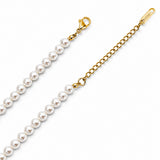 Gold-Plated Pearl DropNecklace