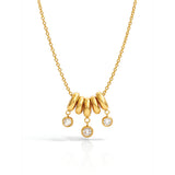 Rio ring crystal pendant