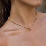 Pink Crystal Necklace