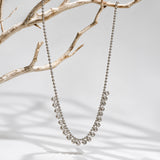 Silver Aurora Shine Necklace
