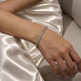 Silver Timeless Diamond Tennis Bracelet