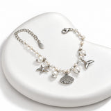 Silver Starlight Charm Bracelet