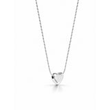 Silver Heartdrop
