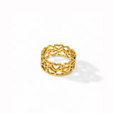 Cupid Band Gold Plated Ring