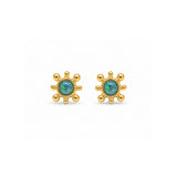 Opal Aura Studs