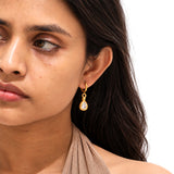Golden Teardrop Earring