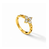 Everlily Diamond Gold Plated Ring