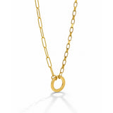 Round bar necklace