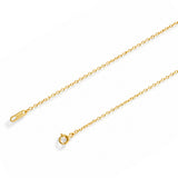 Rosalie Charm Diamond Gold Plated Necklace