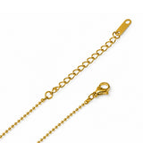 Swan Symphony Gold Plated Necklace