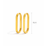 Opulent Curve Hoops