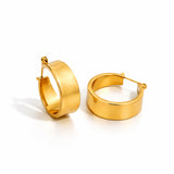 Chic Wide Loop Earrings