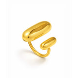 Orbit Duo Statement Ring