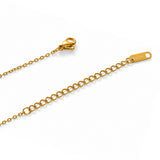 Enchanted Heart Diamond Gold Plated Necklace