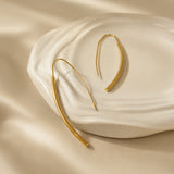 Solstice Threaders Gold Plated Earring