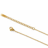 Solitaire Gold-Plated Pendant Necklace