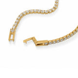 Nova Diamond Gold Plated Tennis Necklace