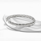 Silver Heritage Bangle