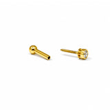 Lumi Solitaire Flatback Stud