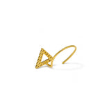 Aurelia Triangle Nose Pin