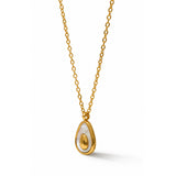Green Avo Gold Plated Necklace