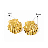 Seashell Studs