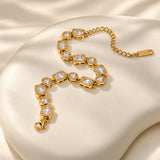 Siena Gold Plated Diamond Bracelet