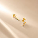 Little Luxe Gold Plated Studs