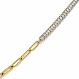 Crystal Cascade Bracelet