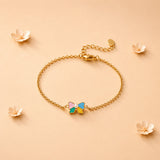 Pixie Bow Gold Plated Bracelet