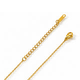 Midnight Prism Gold Plated Necklace