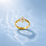 Everlily Diamond Gold Plated Ring