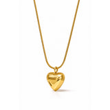 Heart Treasure Gold Plated Necklace