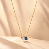 Ocean Blush Gold Plated Necklace