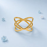 Orbit Muse Gold Plated  Ring
