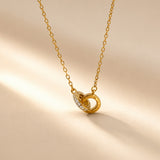 Sunlit Bond Gold Plated Necklace