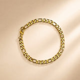 The Cuban Gold Plated Bracelet
