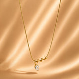 Ophira Diamond Gold Plated Necklace