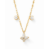 Enchanted Diamond Gold Plated Necklace