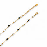 Black Beads Gold Plated Mangalsutra