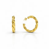 Twisted Radiance Earrings