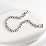 Silver Timeless Diamond Tennis Bracelet