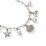 Silver Starlight Charm Bracelet