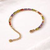 Pallette Twist Tennis Bracelet